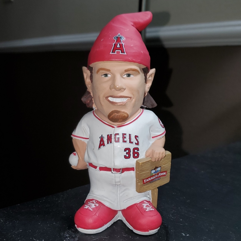 Jered Weaver #36 Los Angeles Angels Gnome Farmer John's collectible